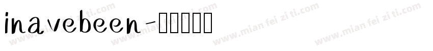 inavebeen字体转换