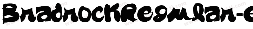 BradrockRegular-eZvL字体转换