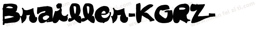 Brailler-KGRZ字体转换