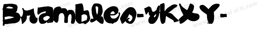 Brambles-yKXY字体转换