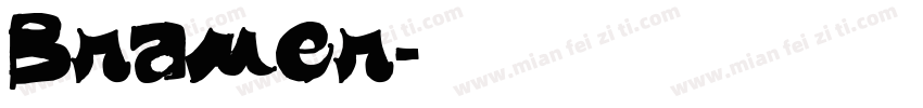 Brauer字体转换