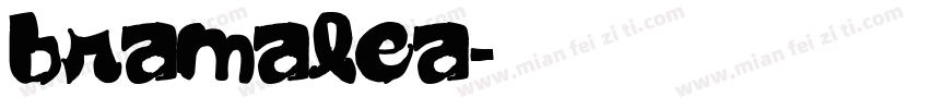 bramalea字体转换