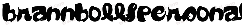 brannbollfpersonalus字体转换