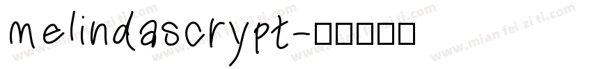 melindascrypt字体转换