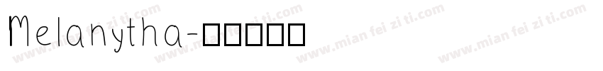 Melanytha字体转换