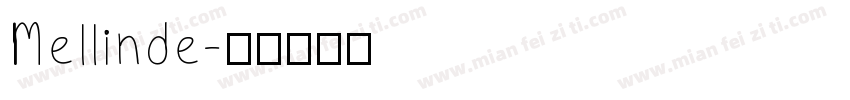 Mellinde字体转换