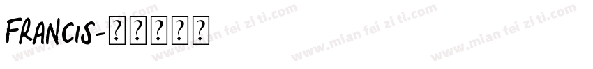 Francis字体转换
