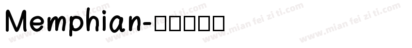 Memphian字体转换