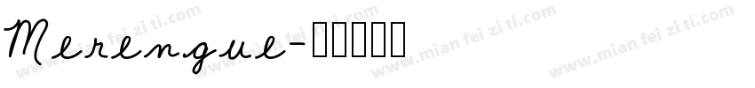 Merengue字体转换