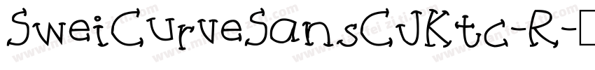 SweiCurveSansCJKtc-R字体转换