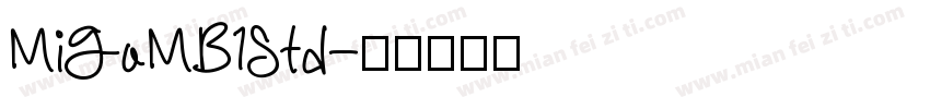 MiGoMB1Std字体转换