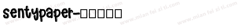 sentypaper字体转换