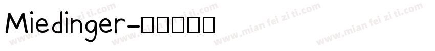 Miedinger字体转换