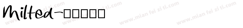 Miltea字体转换