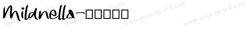 Milanello字体转换