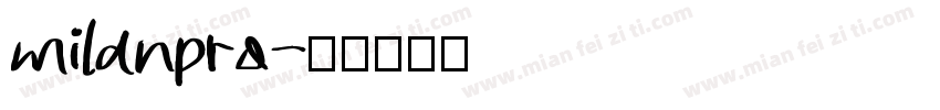 milanpro字体转换
