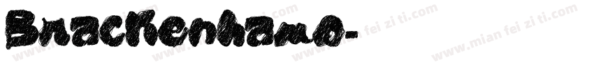 Brackenhaus字体转换