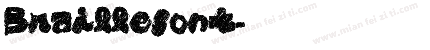 Braillefont字体转换