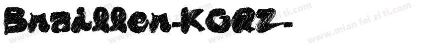 Brailler-KGRZ字体转换