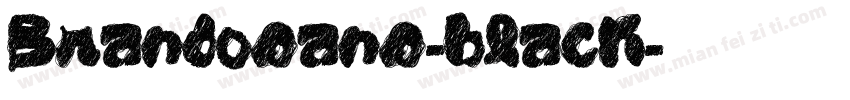 Brandosans-black字体转换