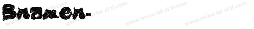 Brauer字体转换