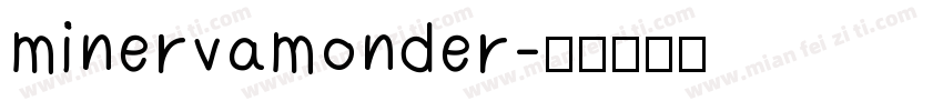 minervamonder字体转换