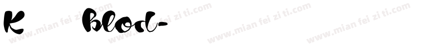 K阿不然能blod字体转换