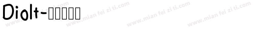 Diolt字体转换