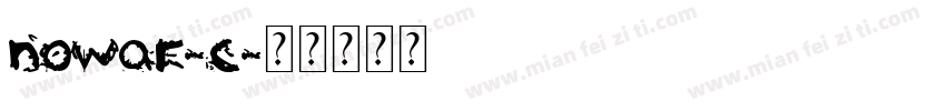 nowar-c字体转换