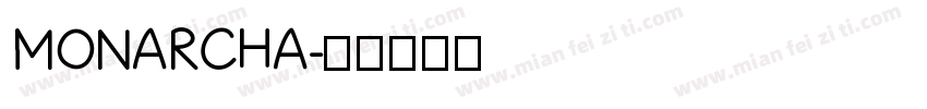 MONARCHA字体转换