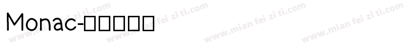 Monac字体转换