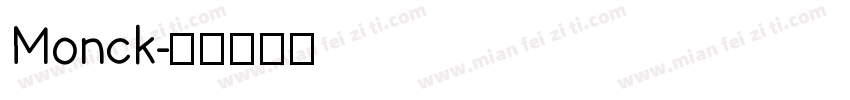 Monck字体转换