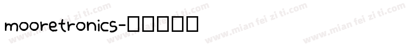 mooretronics字体转换