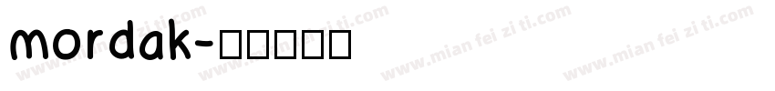 mordak字体转换