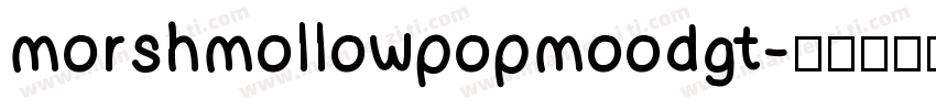 morshmollowpopmoodgt字体转换