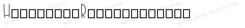 Helsinki-Regular字体转换