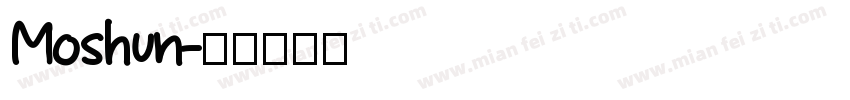 Moshun字体转换