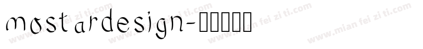mostardesign字体转换