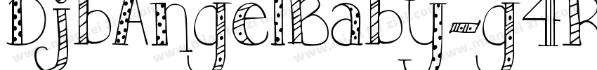 DjbAngelBaby-g4Rp字体转换