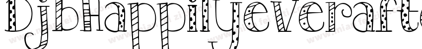 DjbHappilyeverafter2-vpwL字体转换