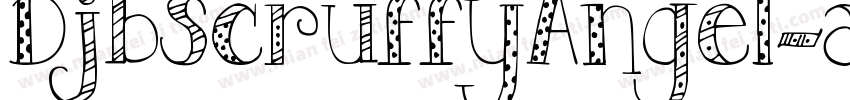 DjbScruffyAngel-a1WR字体转换