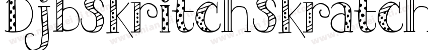 DjbSkritchSkratch-rpd9字体转换