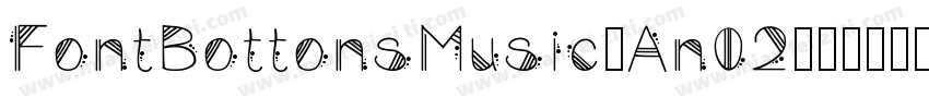 FontBottonsMusic-An02字体转换