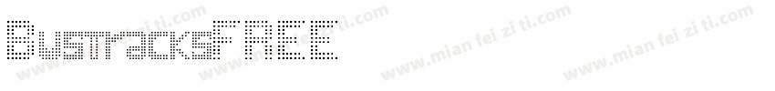 BustracksFREE字体转换
