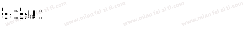 bebus字体转换