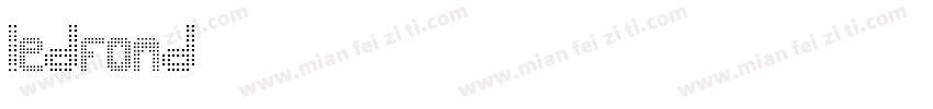 ledfond字体转换