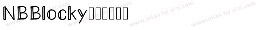 NBBlocky字体转换