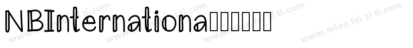 NBInternationa字体转换