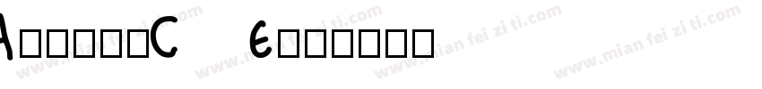 AachenCE字体转换