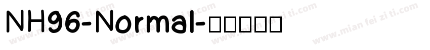 NH96-Normal字体转换